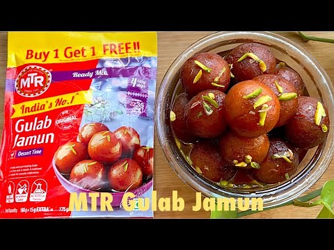 MTR Gulab Jamun Recipe|| Perfect Instant Gulab Jamun with MTR |How to make MTR Gulab Jamun