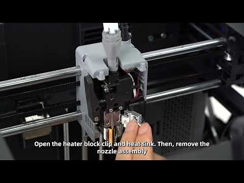 Replace the nozzle assembly