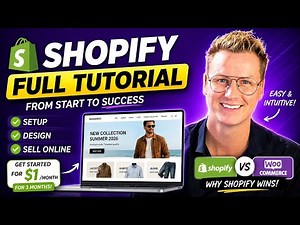 How To Create A Shopify Store 2026 | Complete Ecommerce Tutorial For Beginners