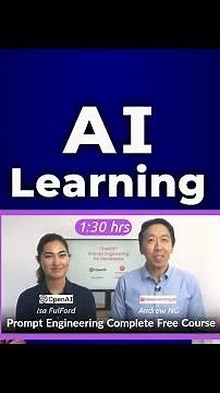 Prompt Engineering Course for free | Andrew NG Prompt Engineering Free Course #promptengineering