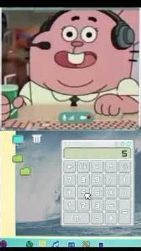How to play Calculator with Richard Watterson / video tutorial #foryou #fyp #gumball