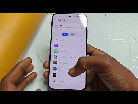 Oppo K14 5g app lock settings , Oppo K14 set up app lock /Oppo K14 app lock setting