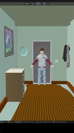 Anime room in blender #3d #recommendations #blender #anime