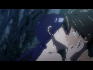 Highschool of the Dead Takashi and Saeko English Dub Anime Kiss