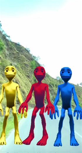 Big alien chase T-rex chasingpart-201#sorts #alien#YouTube#alien