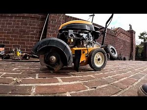 Replace a carburetor on a cub cadet LE 100 edger