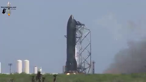 Starship 39 performed a long duration static fire test at the Starbase Massey's test site today firing 6 Raptor 3 engines in preparation for upcoming Starship test flight 12. Awesome! 4/14/26