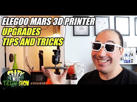 Elegoo Mars 3D printer upgrades tips and tricks