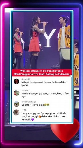 Brunei Naik Panggung,,💃 || Lyodra Ginting #music #konser #cantik