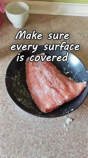 Quick cured salmon at home