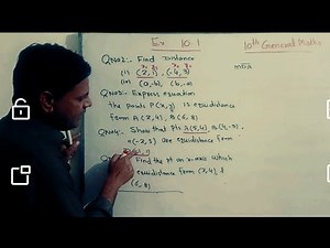 10th class General mathematics chapter 10 | Exercise 10.1 | waqar academy