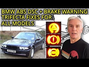 BMW HOW-TO FIX ABS DSC and BRAKE WARNING PROBLEMS