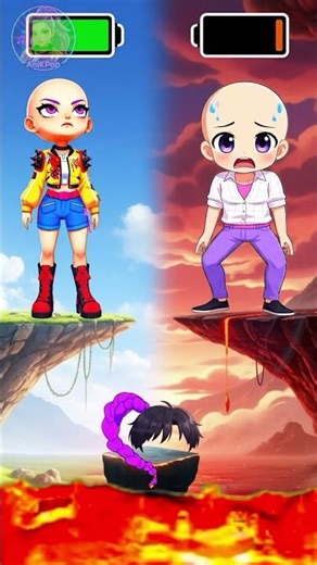 Musical Hairstyle Game 🎶 Jinu Chibi vs Rumi Chibi in the 🎤🔥Singing Challenge!