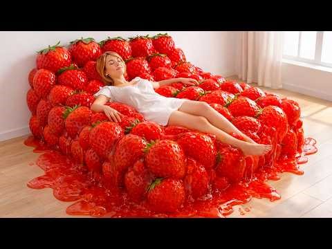 Which Dream Bed Would You Choose Tonight? 😱 4K Satisfying Sleep Designs That Feel Unreal!
