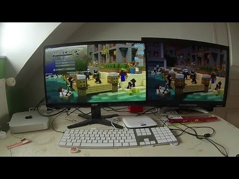 /TUTO/Comment jouer à minecraft sur 2 écrans /MAC/ 2016