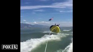 Watch what happens to these girls tubing at Willard Bay. MORE: http://via.fox13now.com/Zd12x | FOX 13 News