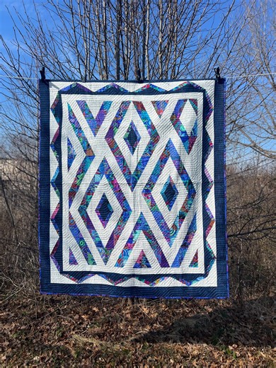 Handmade 'prism' Quilt - Etsy