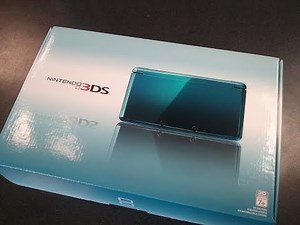 Unboxing the Aqua blue 3DS [Used]