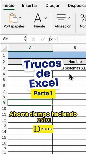 Learn Excel with these tricks 📊 Part 1