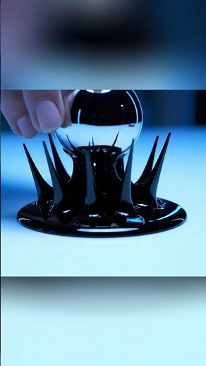 This LIQUID Comes ALIVE With a Magnet! 🧲 | Satisfying ASMR Science #Satisfying #ias