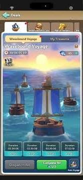 Wavebound Voyage just started!