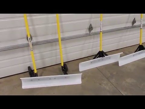 "THE SNOWPLOW" Snow Shovel 48 inch & 36 inch overview comparison