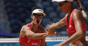 Olympia 2021: Schweiz schlägt Lettland und holt Bronze - historischer Erfolg im Beachvolleyball