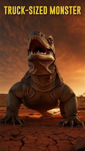 This Monster was bigger than a Truck! 🦖😱 #Facts