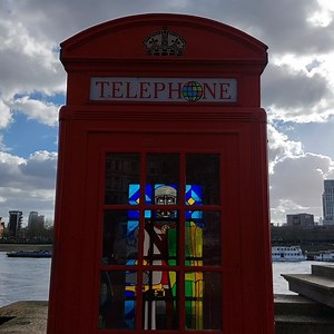 117K views · 8K reactions | Today we have a look at two wonderful phone boxes in London. The first one has been embellished with colourful stained glass depicting a figure of a mysterious knight and you can find it between Temple and Blackfriars Tube stations, on the bank of the River Thames. The second one is in Gerrard Street in China Town and it carries a Chinese dragon design of course! | Wonders of London | Facebook