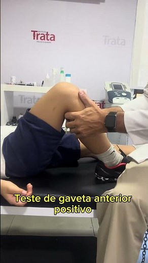 Teste de Gaveta Anterior e Lachman