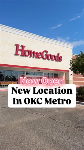 4.2K views · 32 reactions | Now Open in Midwest City, Oklahoma  7095 SE 29th, MWC @homegoods #okcmetro #oklahoma #homegoods #nowopen #midwestcity #midwestcityok #okc #homegoodsfinds | Adventures in Oklahoma | Facebook