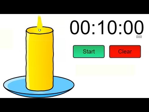🔥 10 Minutes Candle Timer