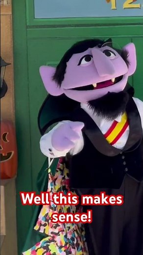 Why is The Count called The Count? #thecount #sesamestreet #sesameplacesandiego