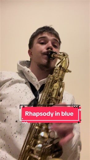 Rhapsody in Blue: Saxophone Solo Performance
