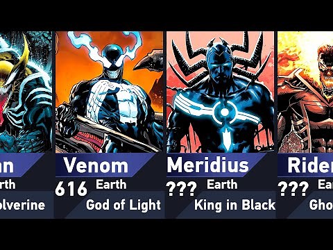 All Versions of Venom in Marvel
