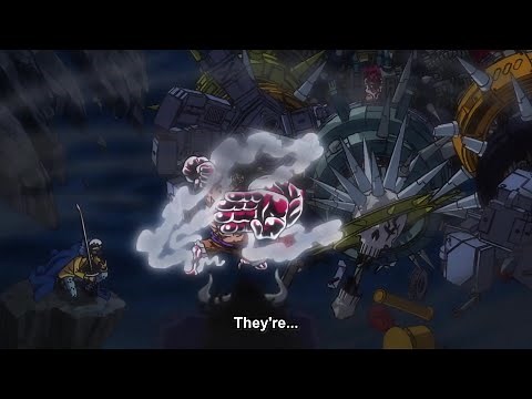 Luffy ,Trafalgar Law and Eustass Kidd vs Kaido | One Piece Episode 1016