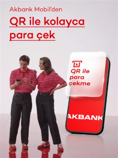 Kartın yanında olmasa da Akbank Mobil yanında. ❤️ Sen de Akbank Mobil’den QR ile saniyeler içerisinde para çek, para çekme limitinden yararlan. 📲 🏧 // Even if you don’t have your card, you have Akbank Mobile. ❤️ Easily withdraw cash in seconds with a QR code from Akbank Mobile to utilize your cash withdrawal limit. 📲 🏧