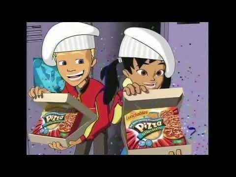 Lunchables Pizza Extra Cheesy Animated Commercial (2009)