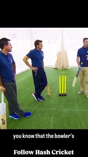 A Good Solid Defence Is Always The Best Way To Star Your Innings. #Cricketers #crickettips