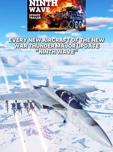 Explore the New Aircraft in War Thunder's Ninth Wave Update