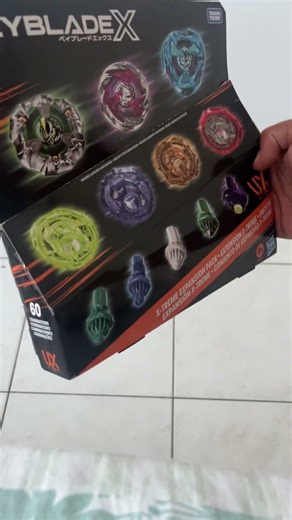 Conjunto de expansão da Hasbro. Knight Mail e demais peças. #beyblade #beybladexbattle #unboxing