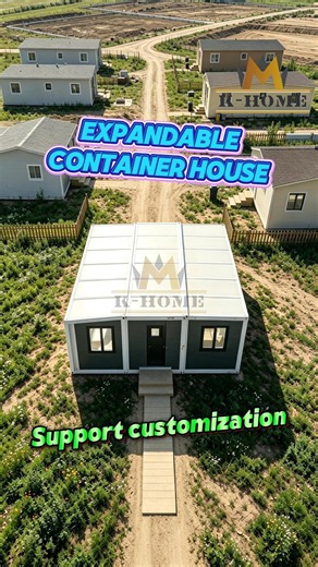 Expandable Container House Unfolds in Hours — 40ft, Finished Inside.#expandablecontainerhouse