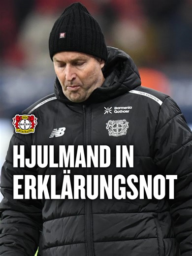 Hjulmand in Erklärungsnot nach dem 1:4 gegen Stuttgart. #kicker #bundesliga #bayer04leverkusen #hjulmand #fürdich