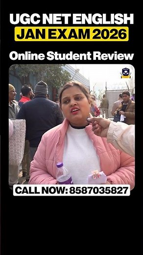 UGC NET English Jan 2026 Exam: Tough or Easy? | Student Review