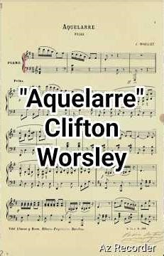 "Aquelarre" Clifton Worsley #sheetmusic #piano