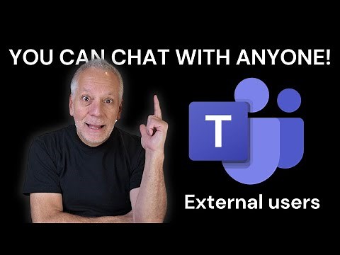 Chat with external users in Microsoft Teams | Microsoft 365 Business