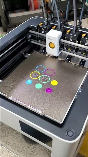The Snapmaker U1. It may be the coolest printer I have ever owned. #U1 #Snapmaker #3dprinting