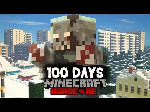 【Forge Labs】我在Minecraft中度过了100天的冰冻僵尸启示录 EP.1