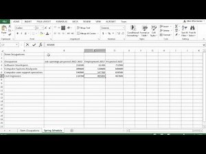 Computer Literacy for Windows - Excel lab 1