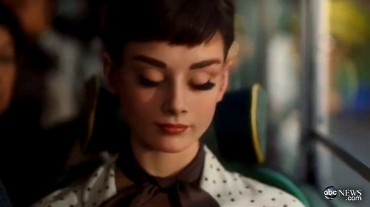 Audrey Hepburn Resurrected in Ad for Chocolate